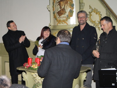Vánoční koncert v Libiši 2019- Petra Kunfrontová, Roman Zach, Bronislav Palowski 2