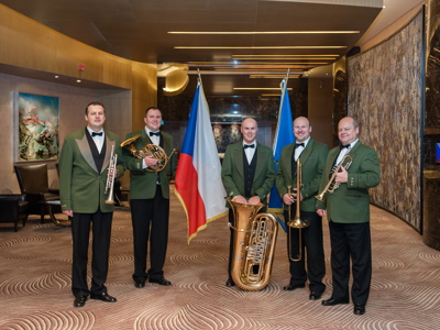 Brass Five Ázerbájdžán - ambasáda ČR v Baku