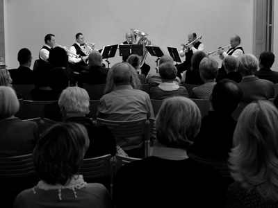 Žesťové kvinteto Brass Five v Paříži 2016 koncert v Českém kulturním centru