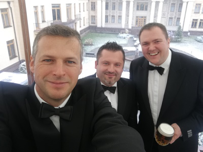 Moskva 2019 s hostem Radkem Černým
