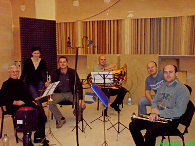 Natáčení 2006 - prof. Antonín Vaigl a Štěpánka Heřmánková
